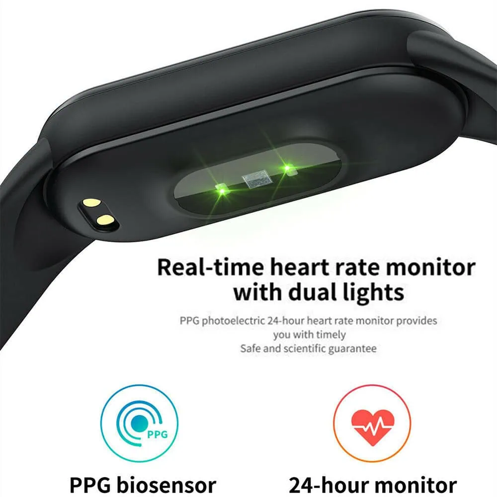 M5 Smart Watch Heart Rate Monitor Waterproof Kids Sports For Apple Xiaomi Huawei - Image 3