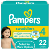 Pampers Swaddlers Active Baby Diaper Size 4 22 Count