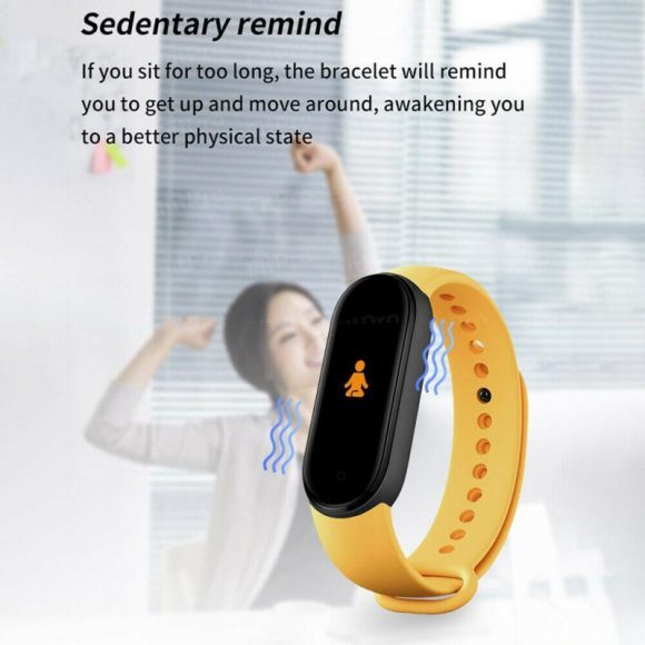 M5 Color Screen Smart  Watch Bracelet Fitness Tracker Bracelet Outdoor Runing Pedometer Sport Smart Watch Band black - Image 2