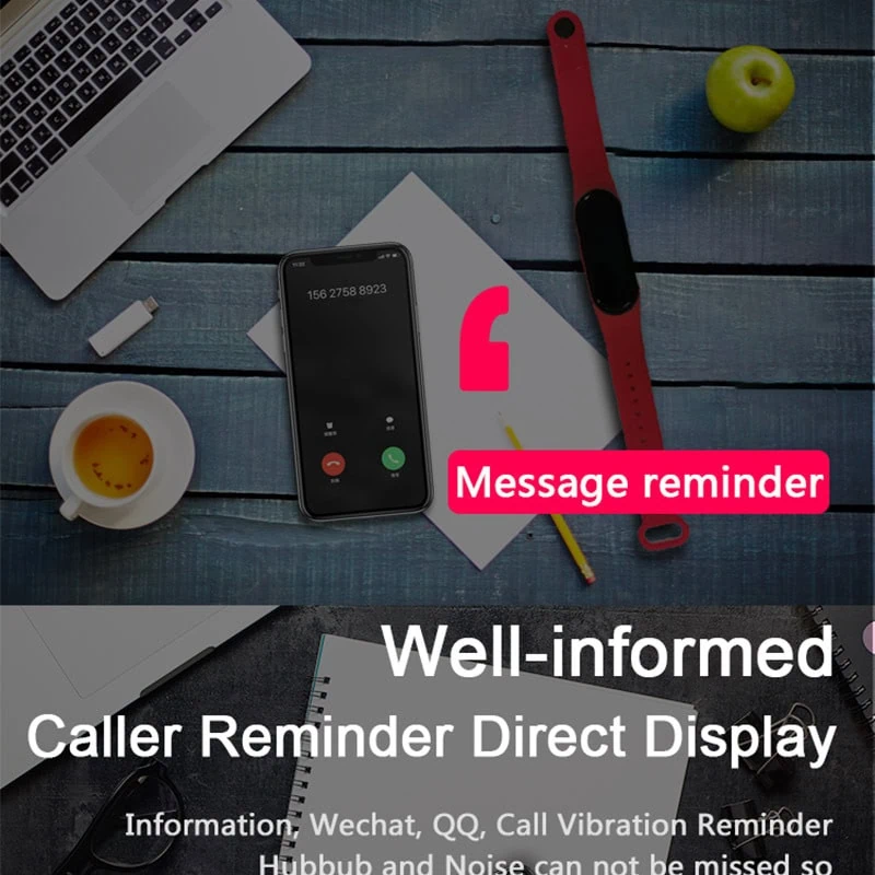 Fitness Tracker Bracelet Outdoor Running Pedometer Sport Smart - Image 7