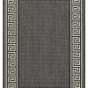 Sunshine GC_HAR2002 Anthracite 7 ft. 10 in. x 10 ft. 3 in. Indoor/Outdoor Area Rug
