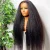 Kinky straight wig