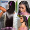 40 Inch Frontal Glueless Full Hd Lace Wigs Human Hair Unprocessed 100% Cuticle Aligned Virgin Raw Indian Hair Lace Wig for Women - Image 4