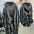Bouncy curly wig