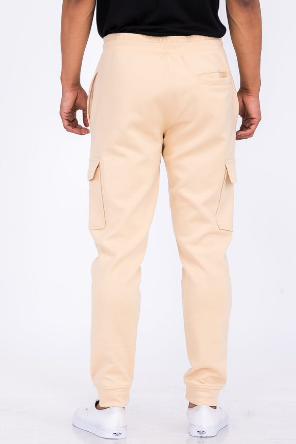Cotton Blend Cargo Joggers - Image 5