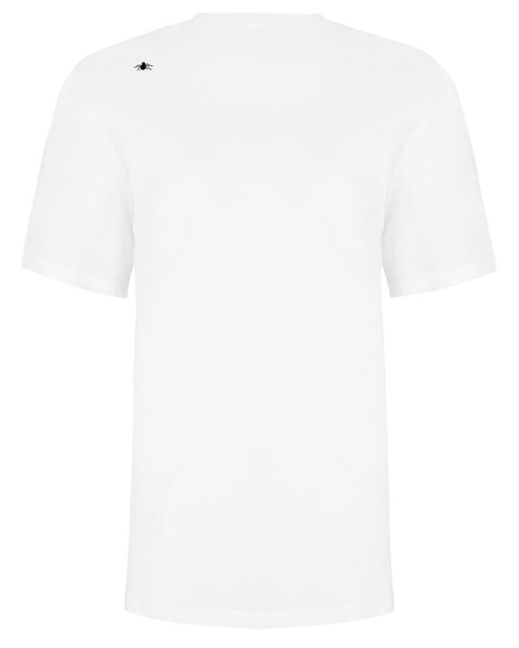 Ants Embroidered T-Shirt White Men - Image 5