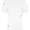 Bananas Embroidered T-Shirt White Men