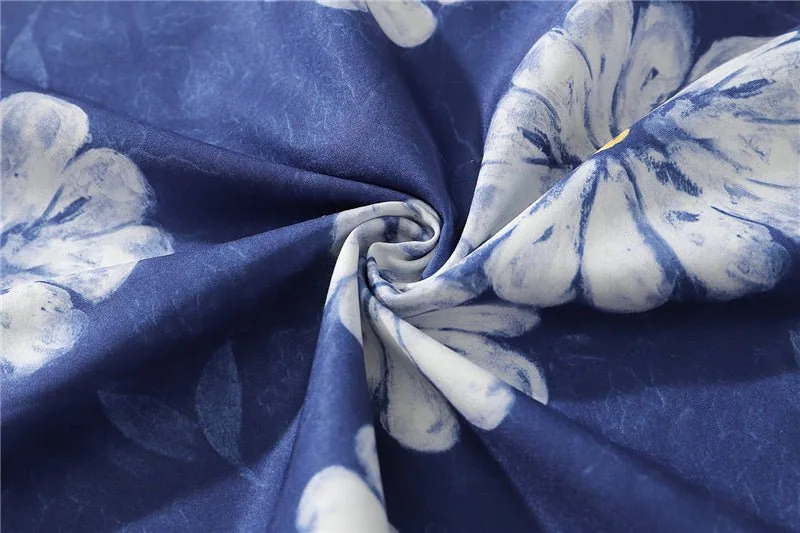 Daisy Flower Print Hip Hop Shirts Short Sleeve Summer Beach Streetwear Hawaiian Shirts Men Casual Harajuku Aloha Shirt - Image 5