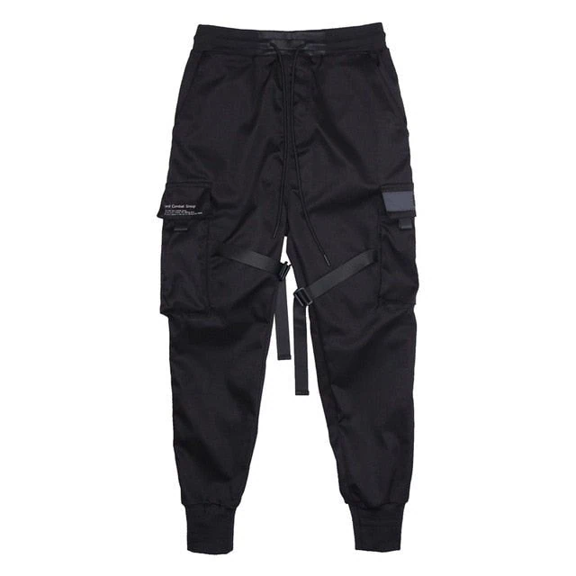 DARK Men Joggers Pants Multi-pocket Elastic Waist Harem Pants Men Hip Hop Streetwear Sweatpants Pencil Pants Techwear - Image 9
