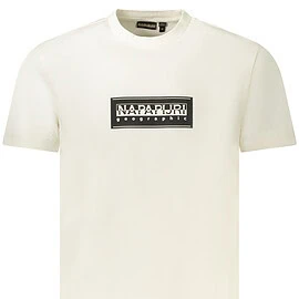 NAPAPIJRI SHORT SLEEVE T-SHIRT MEN WHITE