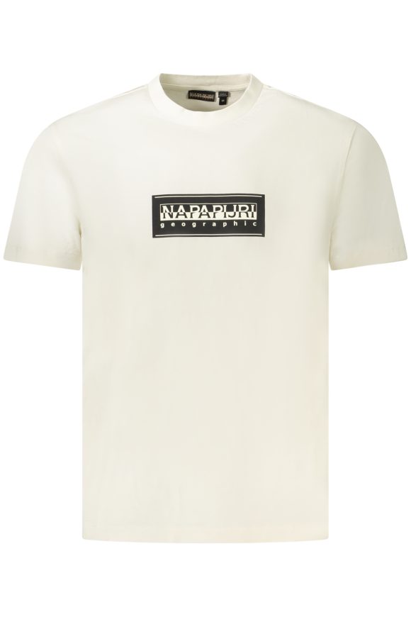 NAPAPIJRI SHORT SLEEVE T-SHIRT MEN WHITE