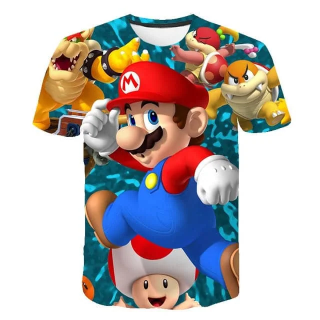 Men t-shirt Mario in love tshirt Women t shirt - Image 80