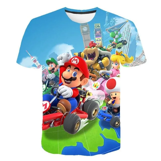 Men t-shirt Mario in love tshirt Women t shirt - Image 60