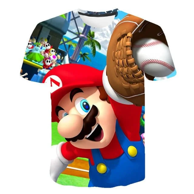 Men t-shirt Mario in love tshirt Women t shirt - Image 41