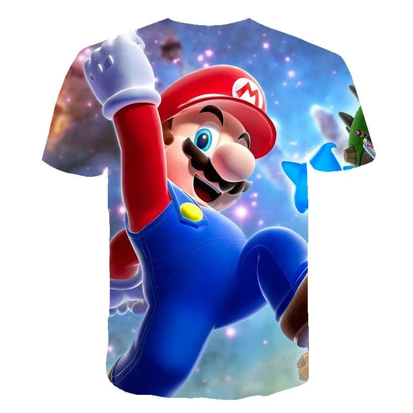 Men t-shirt Mario in love tshirt Women t shirt - Image 4