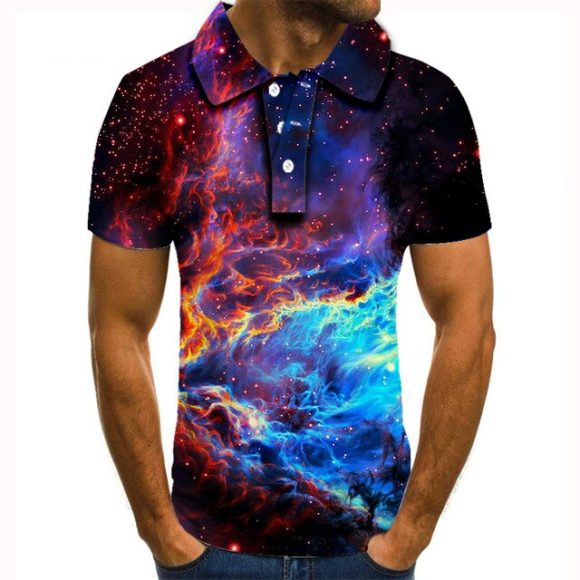 Polo shirt men men clothing polo shirt men Summer Men's Short Sleeve Polo Shirt High Quality Men Printed Polo Shirt - Image 101