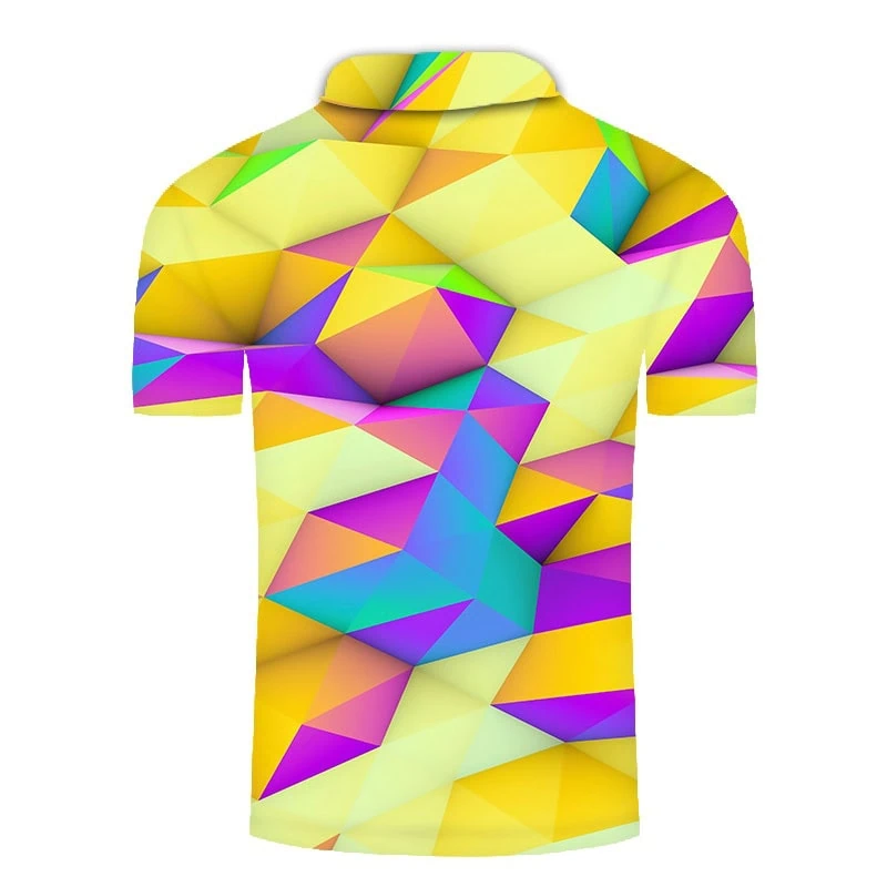 Polo shirt men men clothing polo shirt men Summer Men's Short Sleeve Polo Shirt High Quality Men Printed Polo Shirt - Image 4