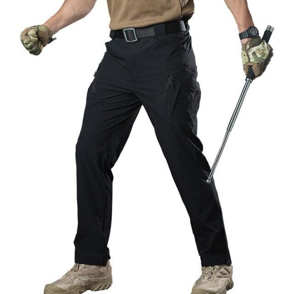 Tactical Pants Men Summer Quick Dry Multi-pockets Military Pants Lightweight Stretch Cargo Work Hike Pants Trousers 40 - Image 25