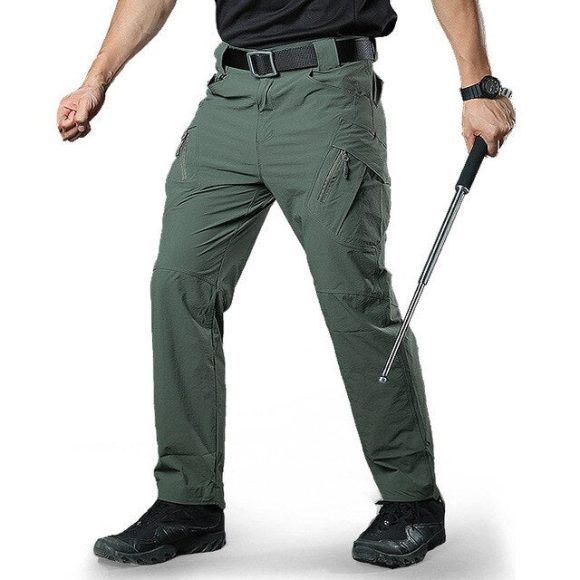 Tactical Pants Men Summer Quick Dry Multi-pockets Military Pants Lightweight Stretch Cargo Work Hike Pants Trousers 40 - Image 30