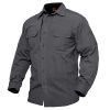 Shirts Men Summer Quick Drying Military Tactical Shirts Long Sleeve Breathable Combat Work Shirt Man Clothing