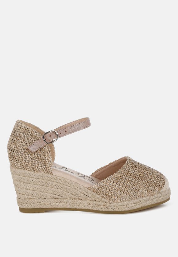 Kalista Raffia Woven Wedge Sandals - Image 7