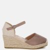 Paryor Microfiber Espadrilles Sandals