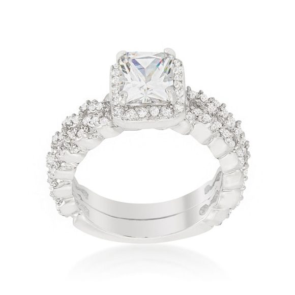 Halo Radiant Wedding Set - Image 2