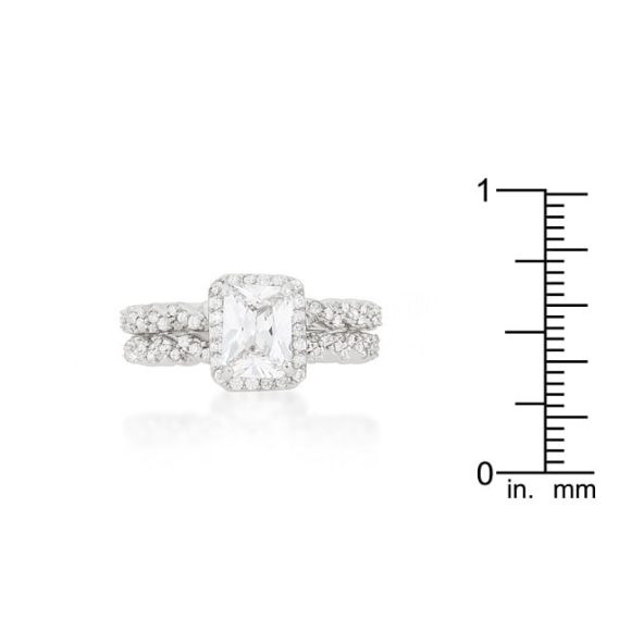 Halo Radiant Wedding Set - Image 3