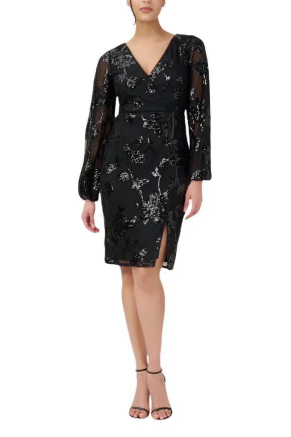 Adrianna Papell Women Sequined Sheath Dress - Image 7
