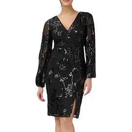 Adrianna Papell Women Sequined Sheath Dress