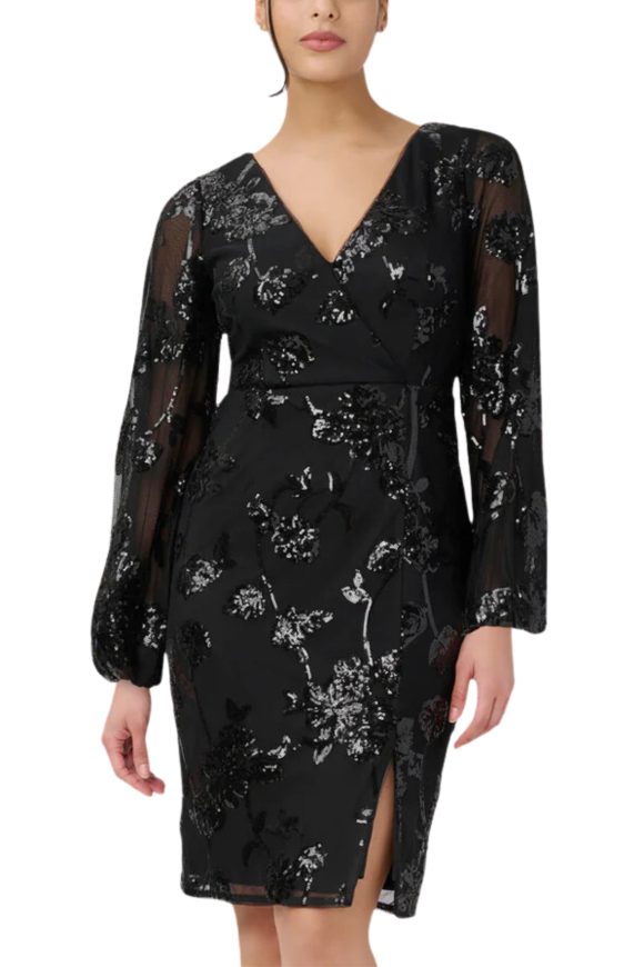 Adrianna Papell Women Sequined Sheath Dress - Image 4