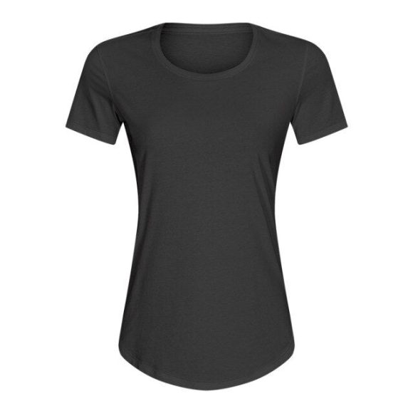 Cotton Yoga Exercise Workout T-shirt Women Anti-sweat Hip-length Running Fitness Gym Short Sleeve Shirts Tee - Image 32