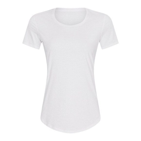 Cotton Yoga Exercise Workout T-shirt Women Anti-sweat Hip-length Running Fitness Gym Short Sleeve Shirts Tee - Image 7