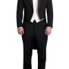 "Edward" Black Tuxedo Tailcoat