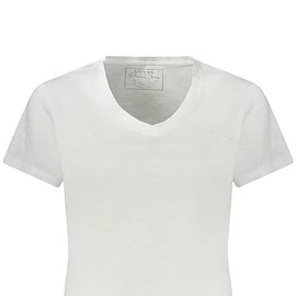 GUESS JEANS SHORT SLEEVE T-SHIRT WOMEN WHITE