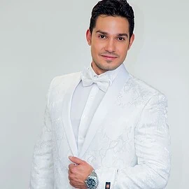 Havana Shawl-Lapel Tuxedo Jacket