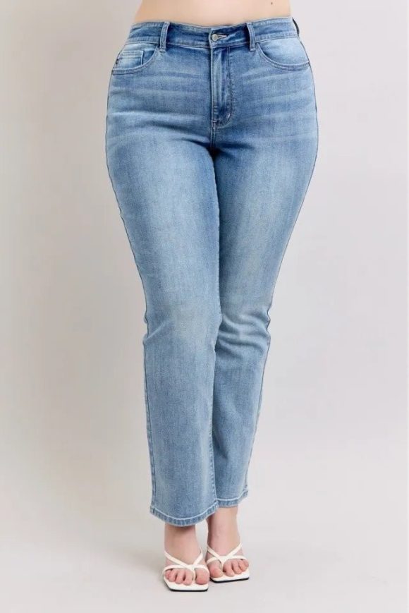 Judy Blue Plus Size High Waist Dad Jeans - Image 7