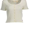 LEVI'S SHORT SLEEVE T-SHIRT WOMEN WHITE