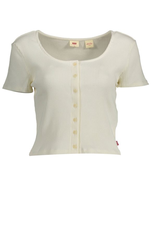 LEVI'S SHORT SLEEVE T-SHIRT WOMEN WHITE