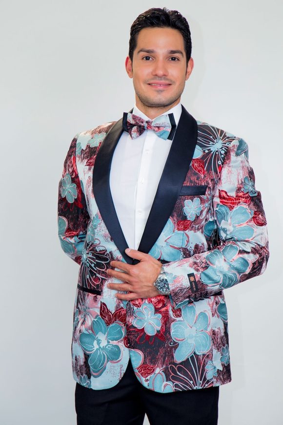 "Monte Carlo" Tuxedo Jacket Shawl - Image 19