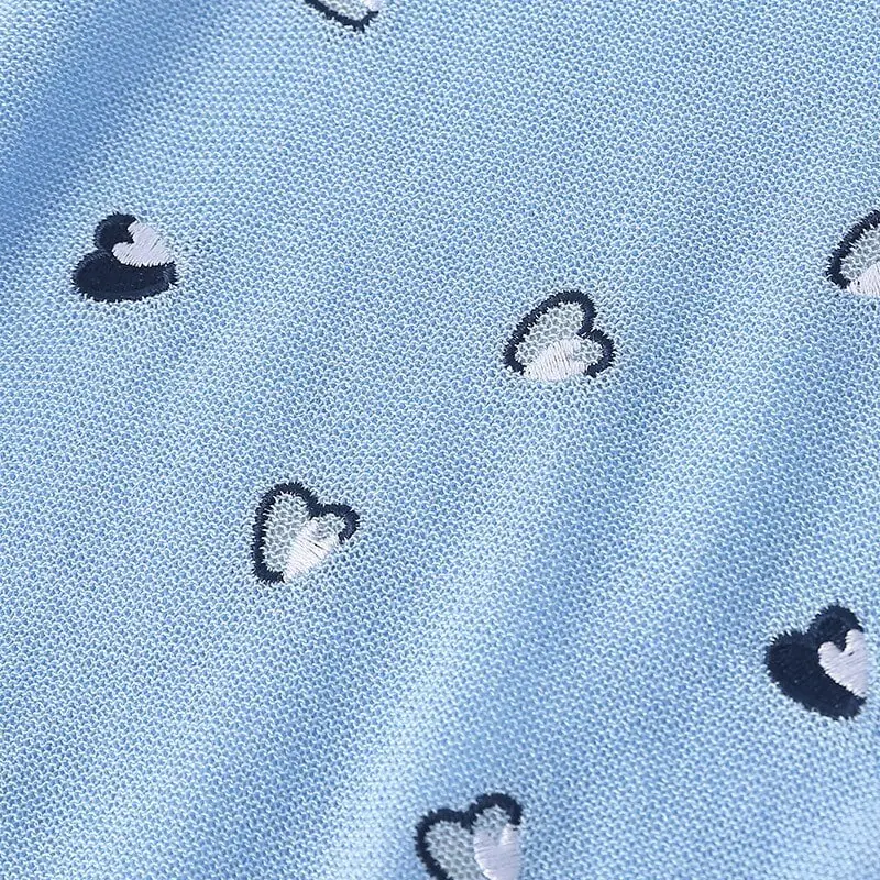 Fashion Women Blouse Tops Long Sleeve O-Neck Short Crop Tops Shirts Summer Womens Perspective Cardigan - Image 5