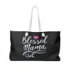 Weekender Bag - Blessed Mama Graphic Style Tote Bag