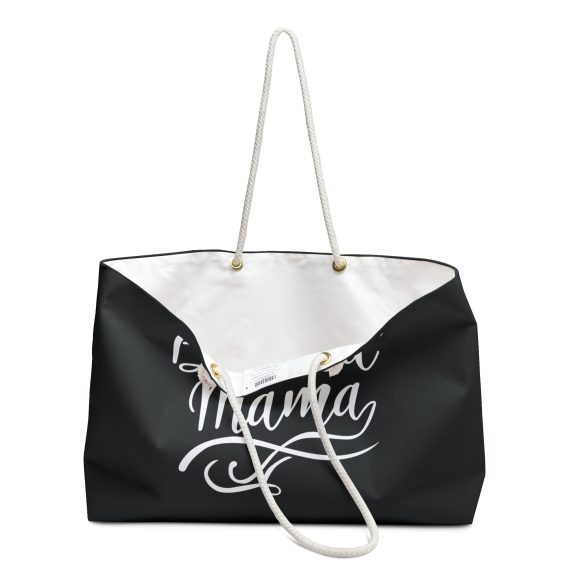 Weekender Bag - Blessed Mama Graphic Style Tote Bag - Image 3