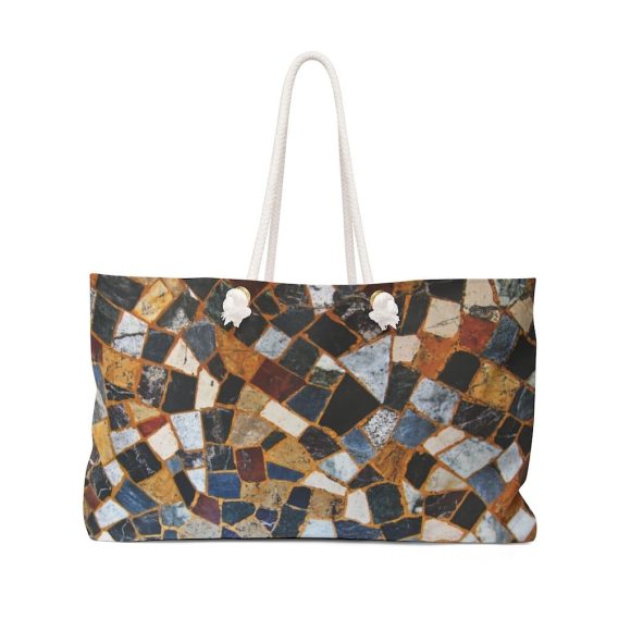 Weekender Tote Bag - Mosaic Multicolor Illustration