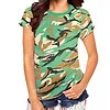 Wickedfun Women Men Camouflage T-Shirts