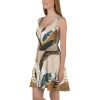 Womens Skater Dress - Boho Style Print