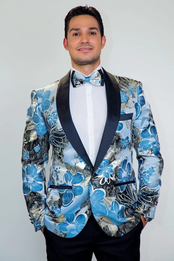 "Monte Carlo" Tuxedo Jacket Shawl - Image 35