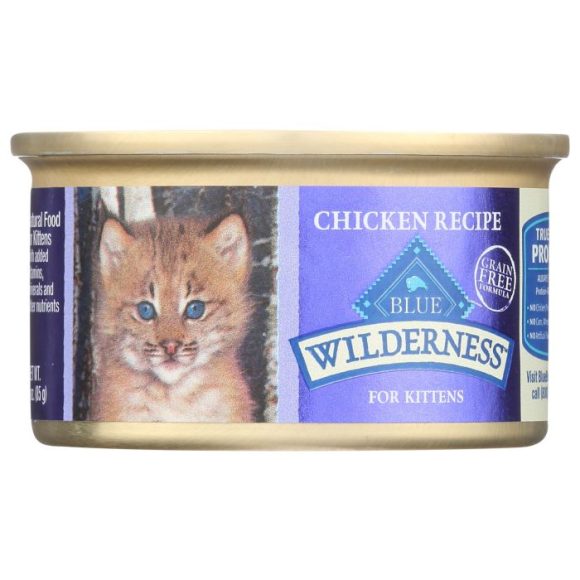 BLUE BUFFALO: Blue Wilderness For Kittens Chicken Recipe, 3 oz