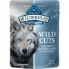 BLUE BUFFALO: Wilderness Wild Cuts Trail Toppers Adult Dog Food Chunky Chicken Bites in Hearty Gravy, 3 oz