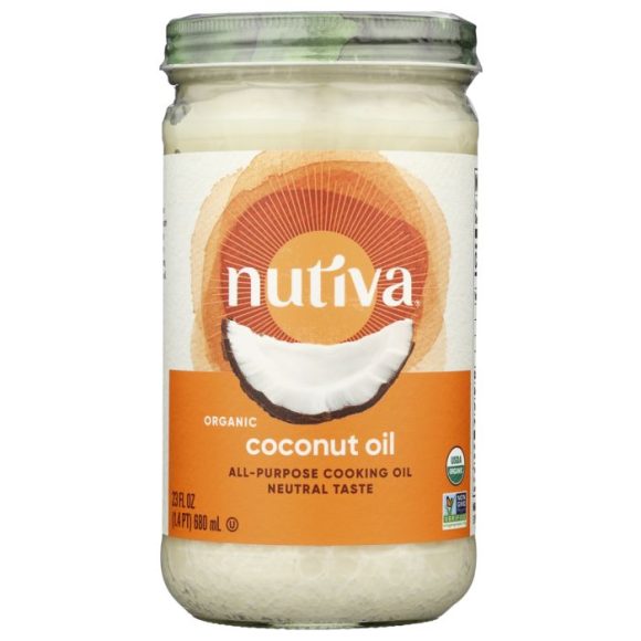 NUTIVA: Organic Coconut Oil Refined, 23 oz